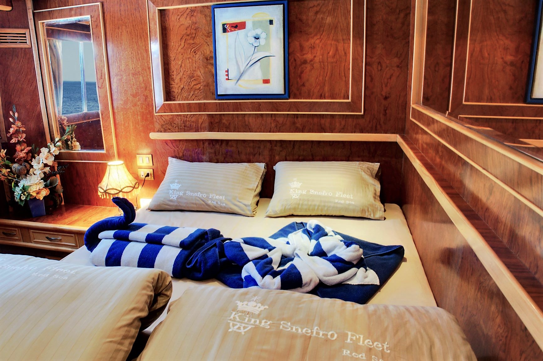 Double Bed Cabin - Upper Deck